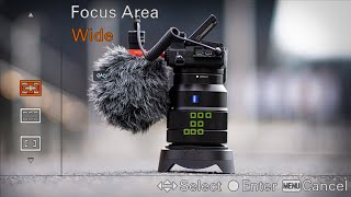 Sony a6000 AUTOFOCUS guide for BEGINNERS Selecting Focus Mode amp Focus Area for Photography [upl. by Albarran719]