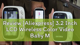 Review Aliexpress 32 Inch LCD Wireless Color Video Baby Monitor VB603 Night Vision Nanny Monitor [upl. by Mayman]