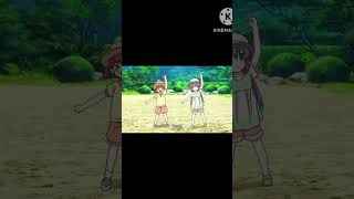 RENGE CHAN CUTE MOMENTS ANIME NON NON BARYON SONG SWEET LITTLE BUMBLE BEE [upl. by Lerad]