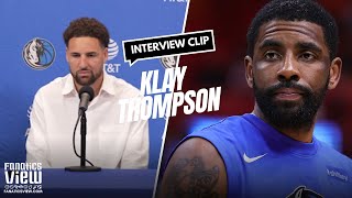 Klay Thompson Discusses How Kyrie Irving Conversations Influenced Him to Come to Dallas Mavericks [upl. by Jaal]