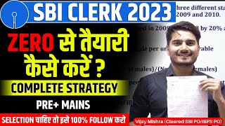 SBI CLERK 2024 Strategy Pre  Mains For Beginners amp Old Students Vijay Mishra [upl. by Atiana]