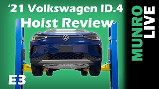 2021 Volkswagen ID4 E3  Hoist Review Front and Rear Suspension [upl. by Evangelina]