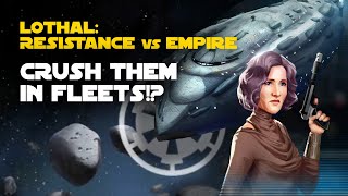 Lothal Resistance vs Empire Galactic Challenge  SWGOH GC X [upl. by Bethesda]