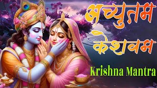 Achyutam Keshavam  अच्युतम केशवम Achyutam Keshavam Krishna Damodaram  Krishna Bhajan krishna [upl. by Tristis]