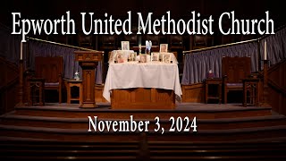 Epworth UMC online service for November 3 2014 [upl. by Brynne]