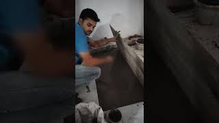 2×4 white floor tiles lagane ka Sahi tarika short video [upl. by Rebeh349]