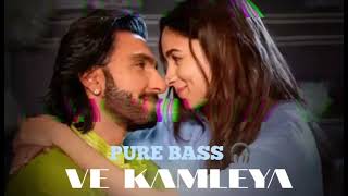 Ve Kamleya  Slowed And Reverb  Pure Bass 🎧 vekamleyasong rockyaurranikipremkahani music [upl. by Ezar]