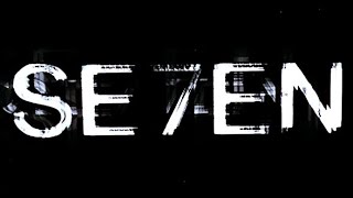 Se7en 1995 Opening Title Sequence [upl. by Rip817]