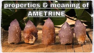 Ametrine Meaning Benefits and Spiritual Properties [upl. by Glory]