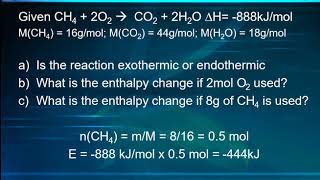 Thermochemical calculations [upl. by Aleacin]