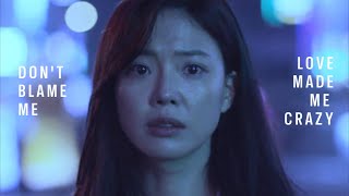 Yoo Eui Jung X Jung Gi Cheul  Dont Blame Me Love Made Me Crazy  The Worst Of Evil FINALE 1x12 [upl. by Teillo]