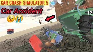 car accident game video 🤯 BeamNG Gaming Viral Video 🔥 02 [upl. by Iderf]