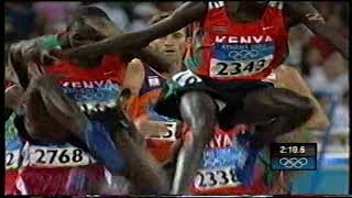 3000m esteet Ateenan olympialaiset 2004 [upl. by Dowzall]