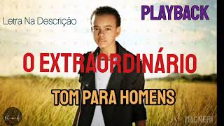 Jotta A  O Extraordinário Tom Para Homens de Voz Baixa Playback [upl. by Crocker675]