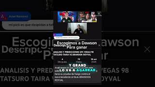 Escogimos a Grant Dawson para ganar ufcvegas [upl. by Lola564]