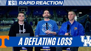 Kentucky loses backtoback home games and everything sucks  Rapid Reaction [upl. by Pul]