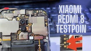 Xiaomi redmi 8 testpoint frp bypass [upl. by Rebah]