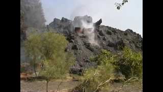 Mount Etna eruption in 2001 [upl. by Hewitt]