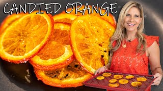 How to make Nikkis easy candied orange slices [upl. by Enirahtak]