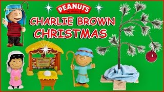 Charlie Brown Christmas Peanuts Christmas Tree and Nativity [upl. by Yerok]