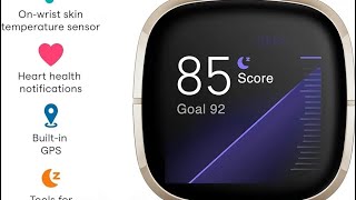 Fitbit Sense Advanced Smartwatch with Tools for Heart Health [upl. by Leanahtan828]