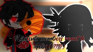 😭Akatsuki Clan React to Tobi   Sad  NO PART 2  GCRV 😭 [upl. by Sidnal]