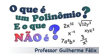 O que é Polinômio E o que não é [upl. by Hiasi134]