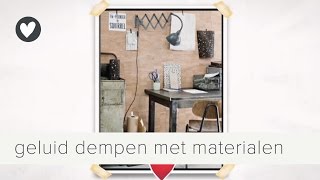 tip geluid dempen  vtwonen  weer verliefd op je huis [upl. by Jefferson327]