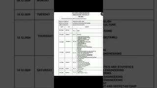 12TH STD COMMON HALF YEARLY EXAMINATION DECEMBER2024 II TIMETABLE II TN EDUCATION DEPARTMENT ORDER [upl. by Kunz]