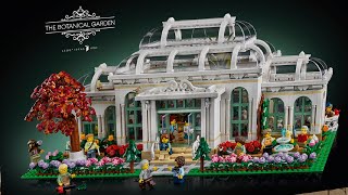 LEGO The Botanical Garden SPEED BUILD [upl. by Ignacius]