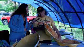 Nagaajiwanaang  Jim Northrup shares his art of birch bark basket making [upl. by Seumas]