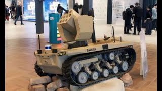 Havelsan de Turquie intègre un lanceur de munitions rodeuse sur le système robotique Barkan 2 [upl. by Geraud]