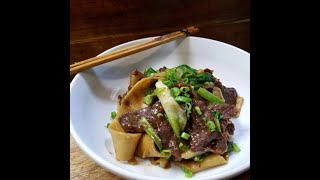 Velveting the magic of baking soda Beef Chow Fun [upl. by Kenney]