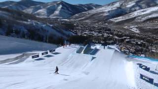 Yuki Kadono Winning Slopestyle Run Back to Back 1620s at the Burton US Open [upl. by Drusie]