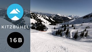 Kitzbühel Austria  Black 16B  Piste View [upl. by Petua]