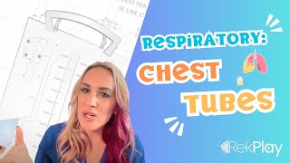 RekPlay  Respiratory  Lesson 57  Chest Tubes [upl. by Enileve368]