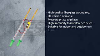 BESANTEK BSTHVD151 High Voltage Multifunction Phasing Stick 66kV [upl. by Suivatnad697]