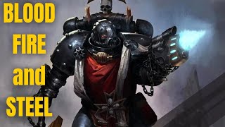 Blood Fire and Steel Chaplain Grimalduss Final Battle in warhammer 40k lore [upl. by Ryder]