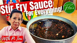 STIR FRY Sauce For Everything  BASE Sauce For MEAT  NOODLES  RICE [upl. by Ormiston]