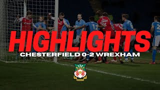 HIGHLIGHTS  Chesterfield 02 Wrexham [upl. by Sivra]