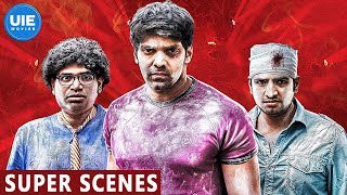 Settai Super Scenes  Super Scenes  Arya  Hansika  Anjali  Santhanam  Premji  Manobala [upl. by Ardnekahs]