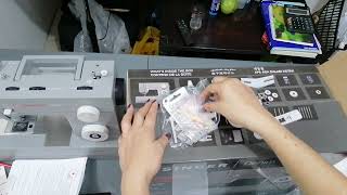 UNBOXING MY NEW SEWING MACHINE SINGER DENIM HD6335M [upl. by Wolgast]