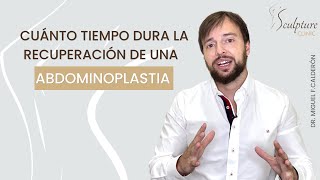 ¿Cuánto tiempo tarda la recuperación de una Abdominoplastia [upl. by Leonore]