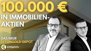 NEUES 100000 Euro ImmobilienDepot Wie aus Mieten Dividenden werden  ImmobilienAktien und REITs [upl. by Hazeghi]