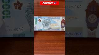 Philippines 1000 Piso Polymer Banknote 🇵🇭 [upl. by Bauer]