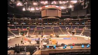 Staples Center changes from NHL to NBA in 60 seconds  20120521 [upl. by Marentic980]