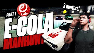 eCola Michelli GT Manhunt Part 1  GTA ONLINE [upl. by Aikan533]