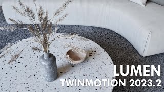 Twinmotion 20232 Lumen Render [upl. by Nanis157]