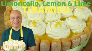 TIRAMISU Limoncello Lemon amp Lime  The Ultimate Dessert [upl. by Briant]