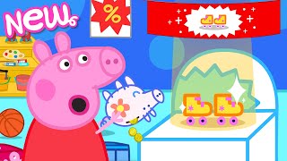 Peppa Pig Tales 🛍️ Shopping for WONDERFUL Roller Skates 🛼 BRAND NEW Peppa Pig Episodes [upl. by Ahsas]